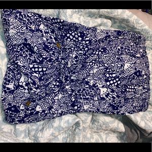 Lily Pulitzer strapless jumpsuit